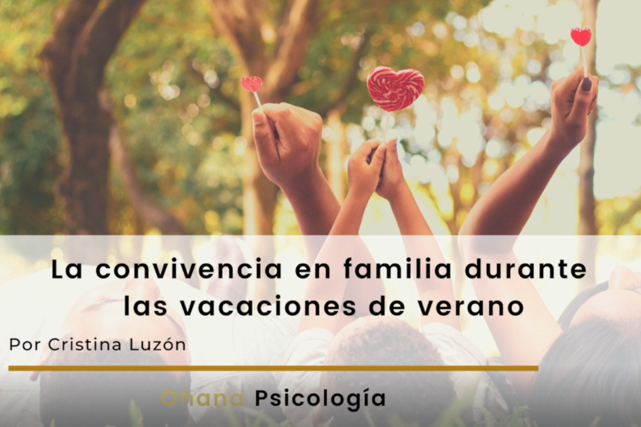 La convivencia en familia durante las vacaciones de verano